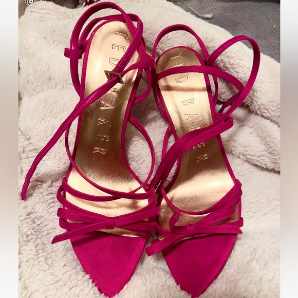 Ted Baker suede sandal heels - Picture 5 of 6
